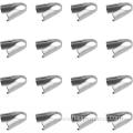 Stainless Steel Cord End Caps 100 pack